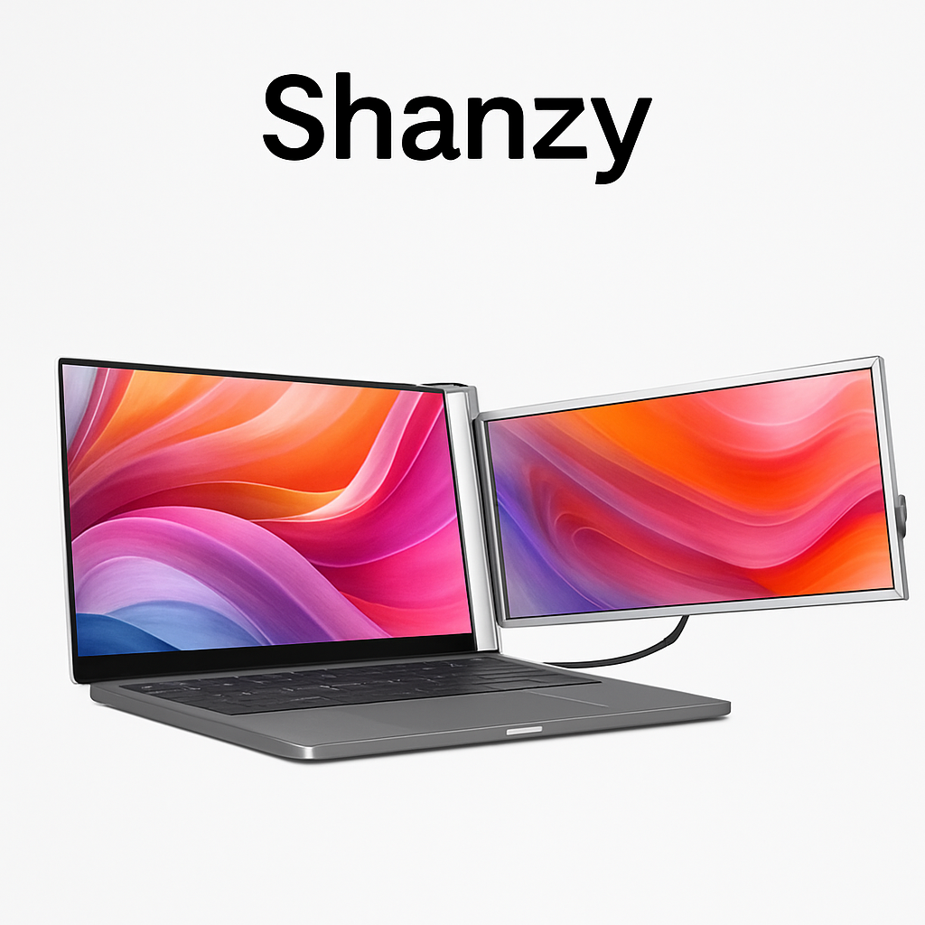 NPO 15.4'' FHD IPS Taşınabilir Monitör | Type-C Çoklayıcı | 1080p Dizüstü Ekran