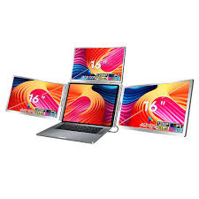 NPO 15.4'' FHD IPS Taşınabilir Monitör | Type-C Çoklayıcı | 1080p Dizüstü Ekran
