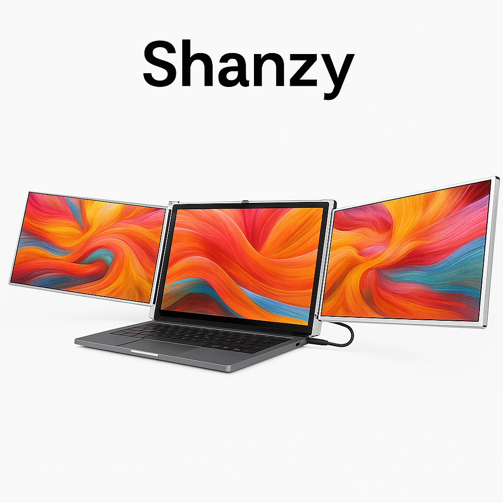 NPO 15.4'' FHD IPS Taşınabilir Monitör | Type-C Çoklayıcı | 1080p Dizüstü Ekran