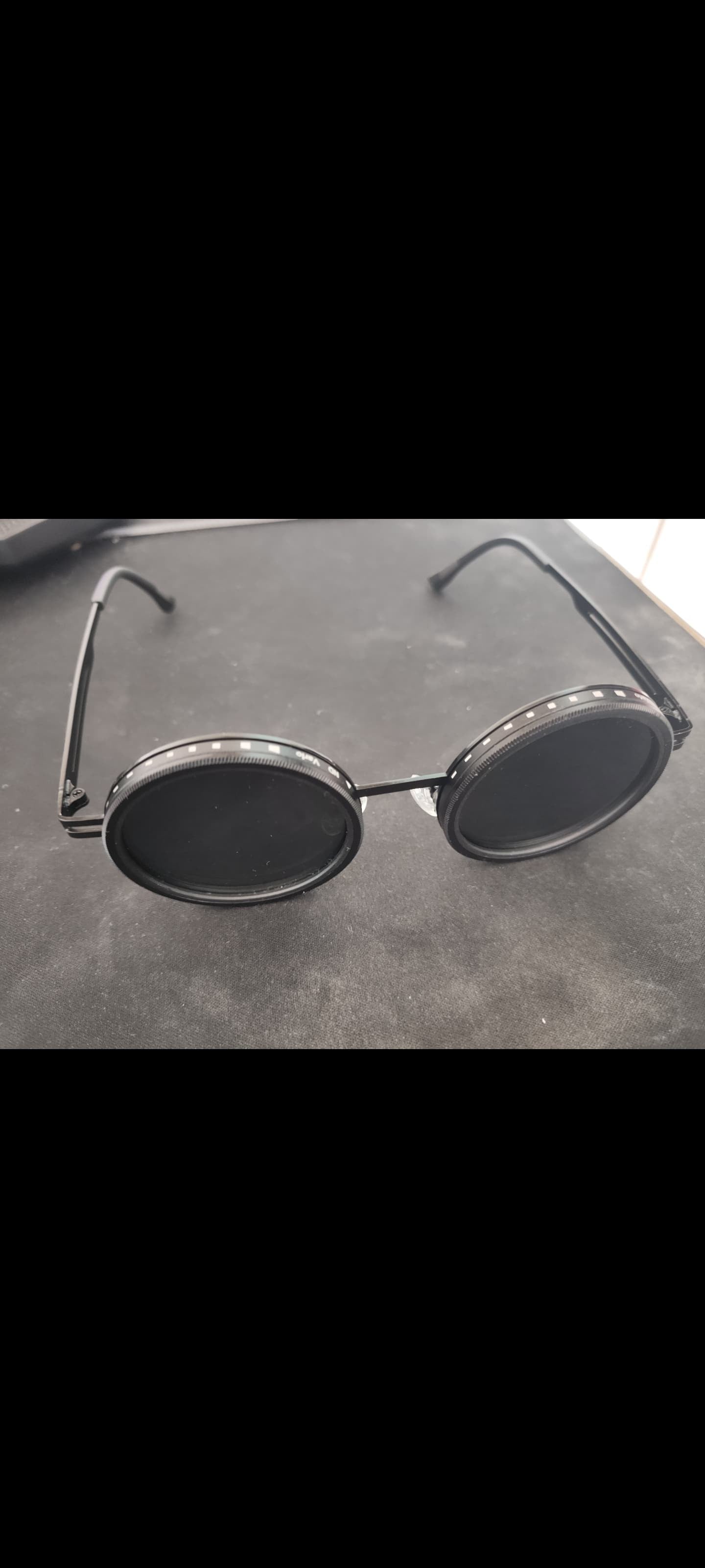 🔥 Vintage Retro Yuvarlak Gözlük – Unisex | Alüminyum-Magnezyum Çerçeve